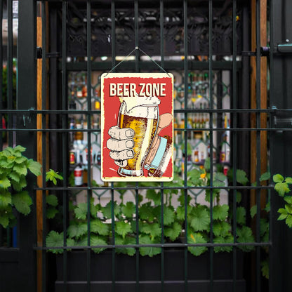 Drink Time - Metal Tin Sign Paint