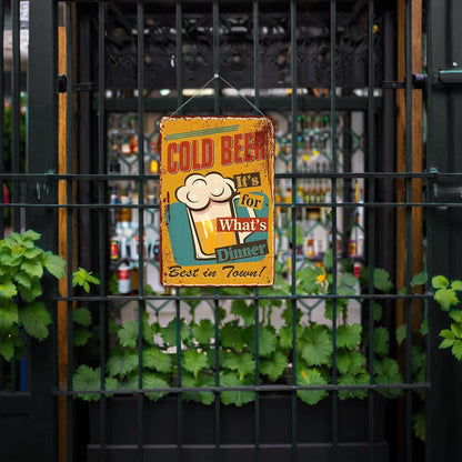 First Choice for Dinner - Metal Tin Sign Paint