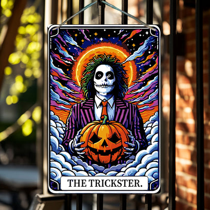 Decoration Egg Ghost - Metal Tin Sign Paint