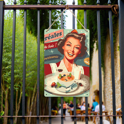 A Day of Vitality - Metal Tin Sign Paint