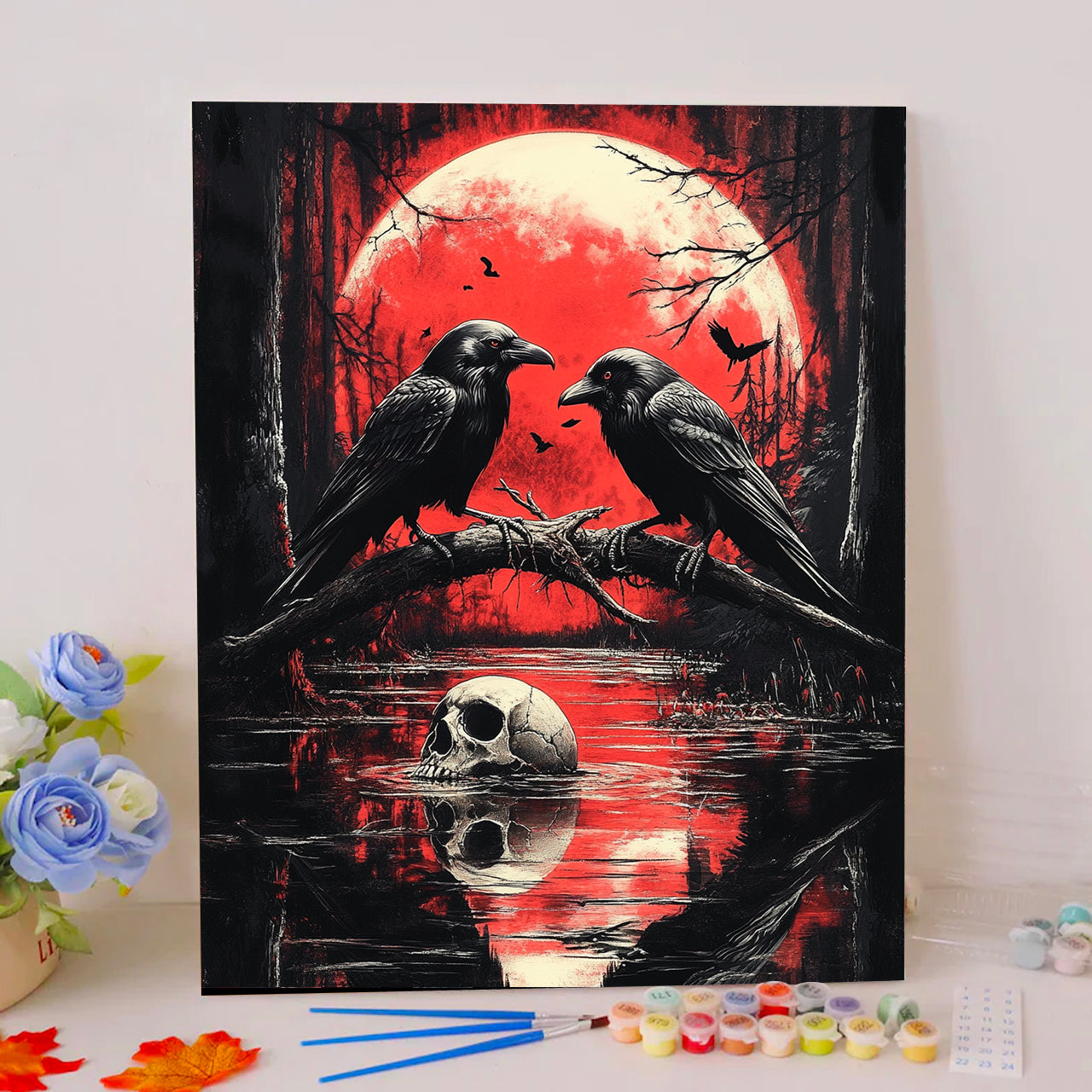 Ravens at Blood Moon