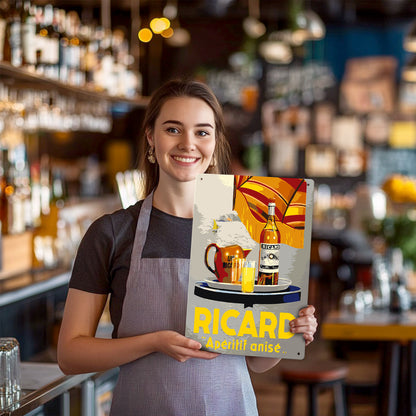Ricard - Metal Tin Sign Paint