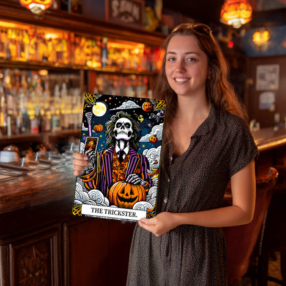 Troublemaker - Metal Tin Sign Paint