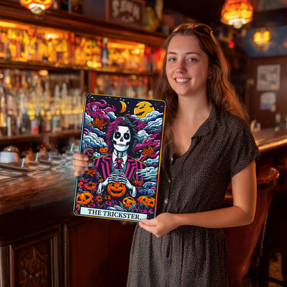 Ghost Garden - Metal Tin Sign Paint