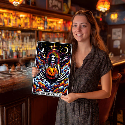 Halloween - Metal Tin Sign Paint