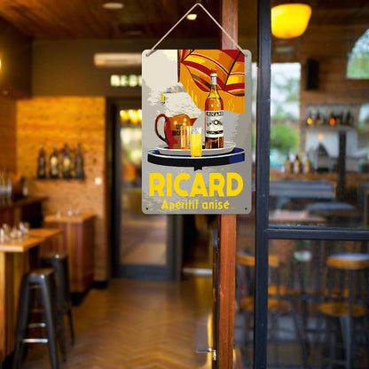 Ricard - Metal Tin Sign Paint