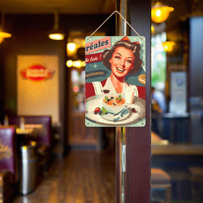 A Day of Vitality - Metal Tin Sign Paint