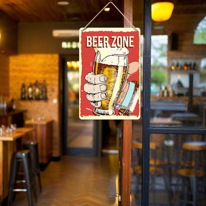 Drink Time - Metal Tin Sign Paint