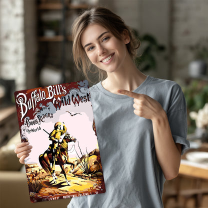 Brave Knight - Metal Tin Sign Paint