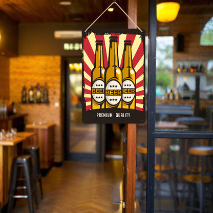 Premium Beer - Metal Tin Sign Paint