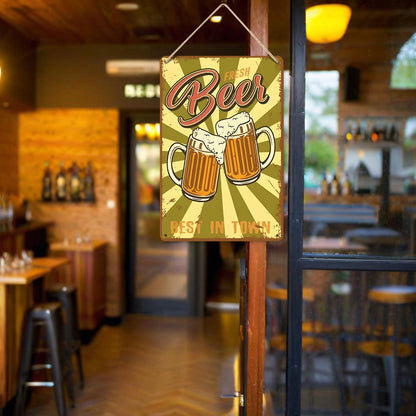 Best Beer - Metal Tin Sign Paint