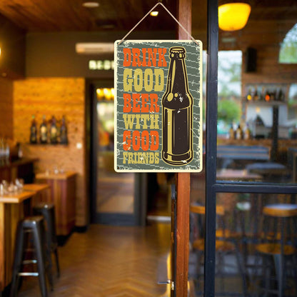 Good Beer - Metal Tin Sign Paint