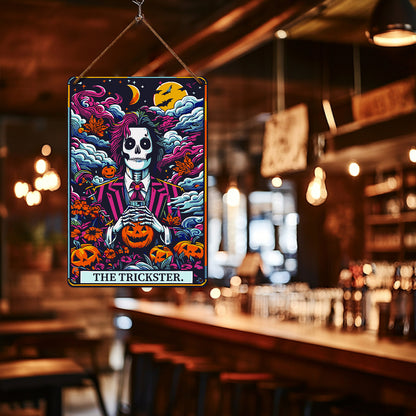 Ghost Garden - Metal Tin Sign Paint