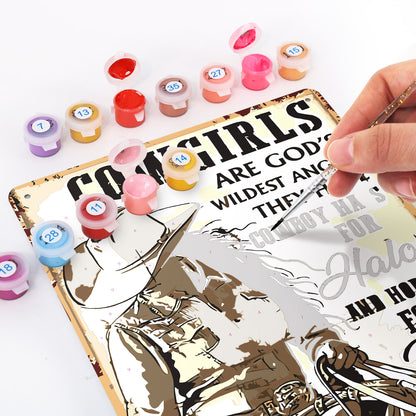 Coigirls - Metal Tin Sign Paint