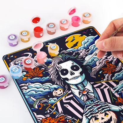 Ghost Garden - Metal Tin Sign Paint