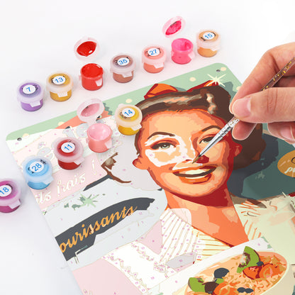 A Day of Vitality - Metal Tin Sign Paint