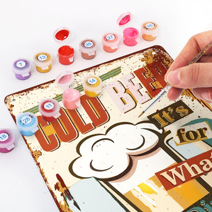 First Choice for Dinner - Metal Tin Sign Paint