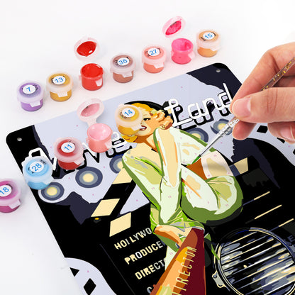 Singer - Metal Tin Sign Paint