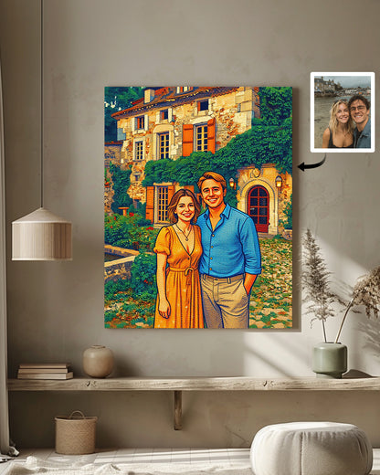 AI Mosaic Style Art From Your Photo - Custom Paint by Numbers