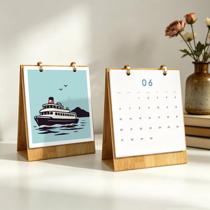 2027Retro Series - Calendar