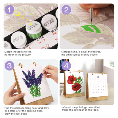 2027Flower Series-Calendar