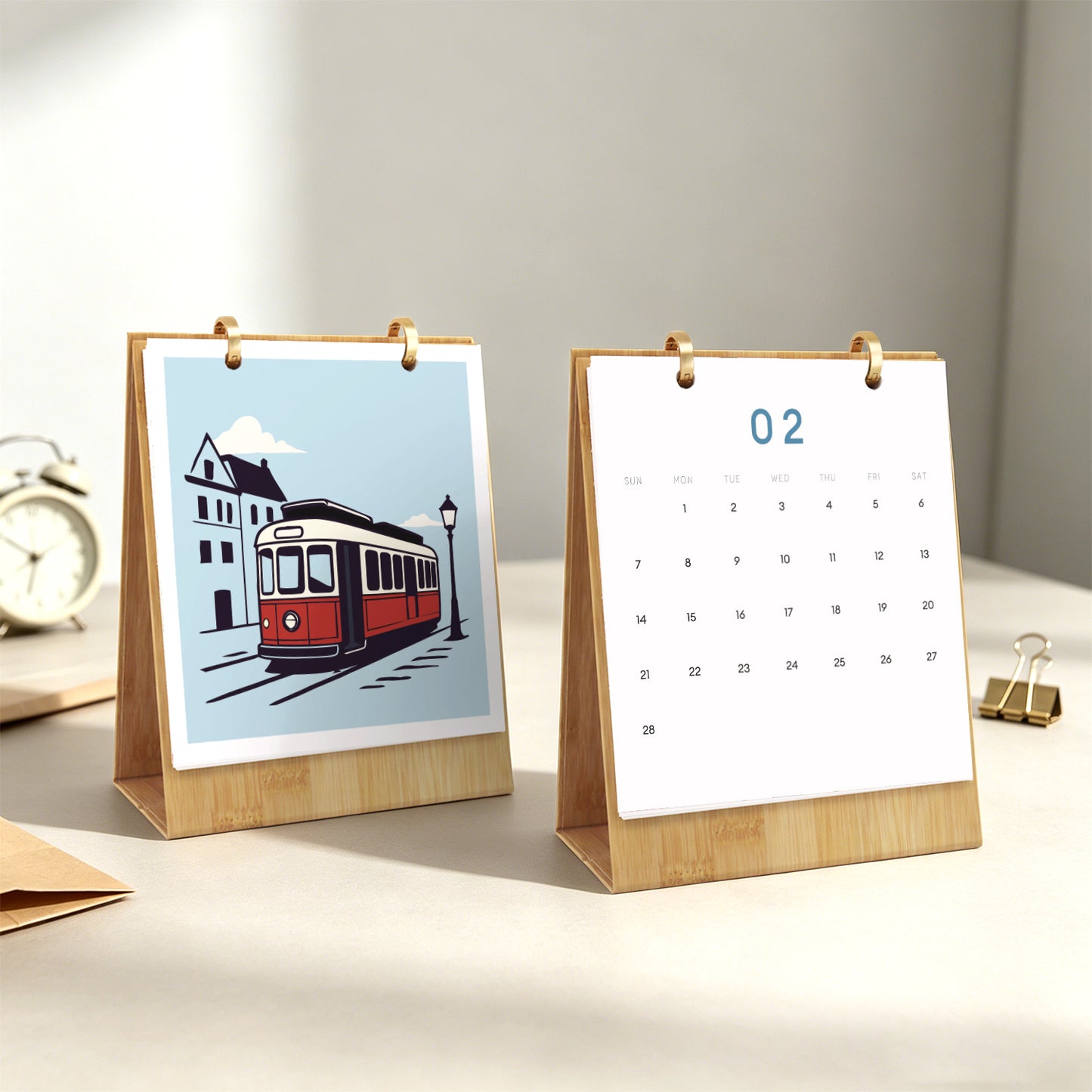 2027Retro Series - Calendar