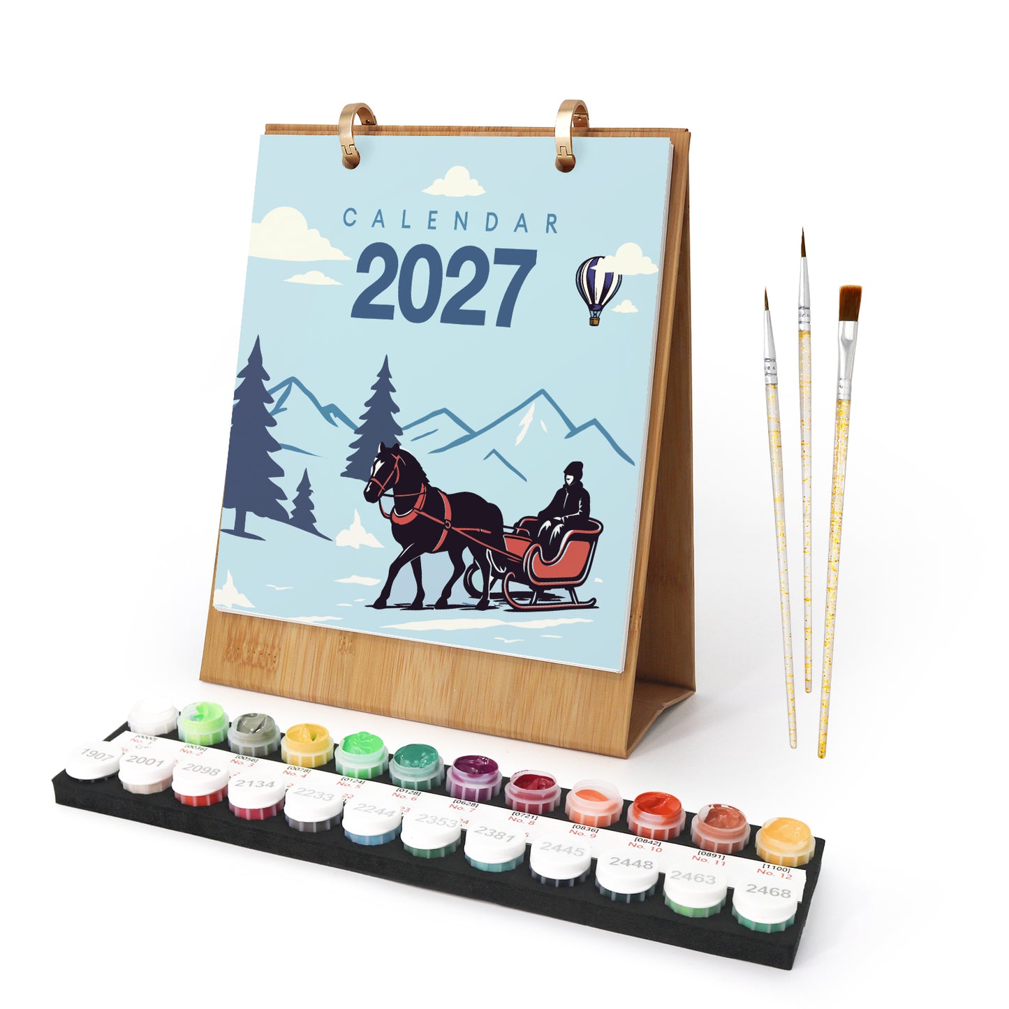 2027Retro Series - Calendar