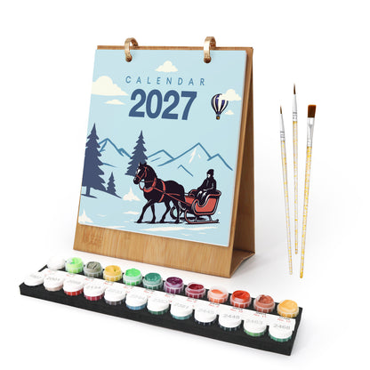 2027Retro Series - Calendar