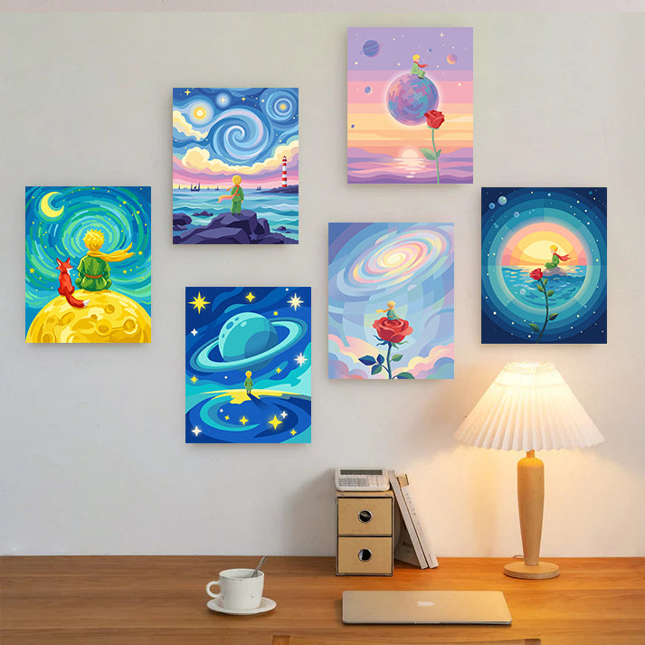 6 Mini PBN - The Little Prince’s Galaxy