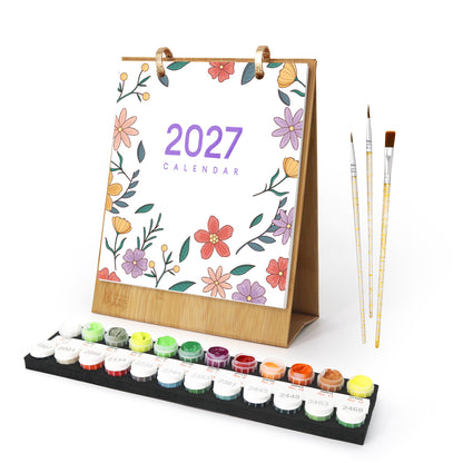 2027Flower Series-Calendar