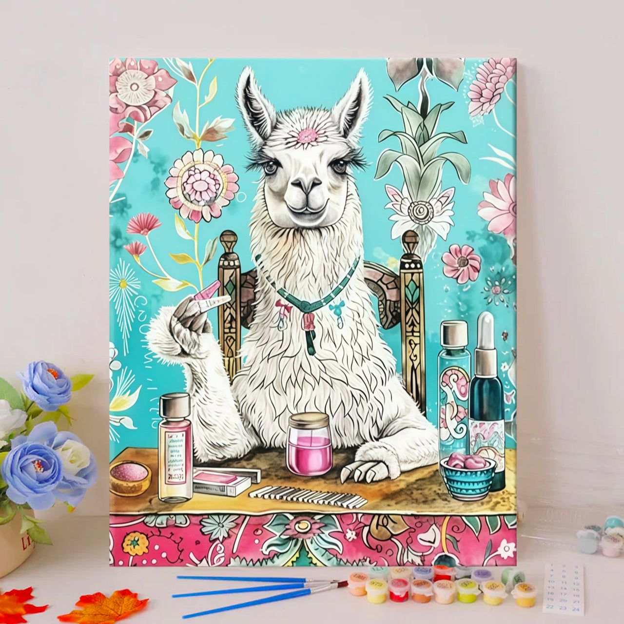 Llama Glam Time