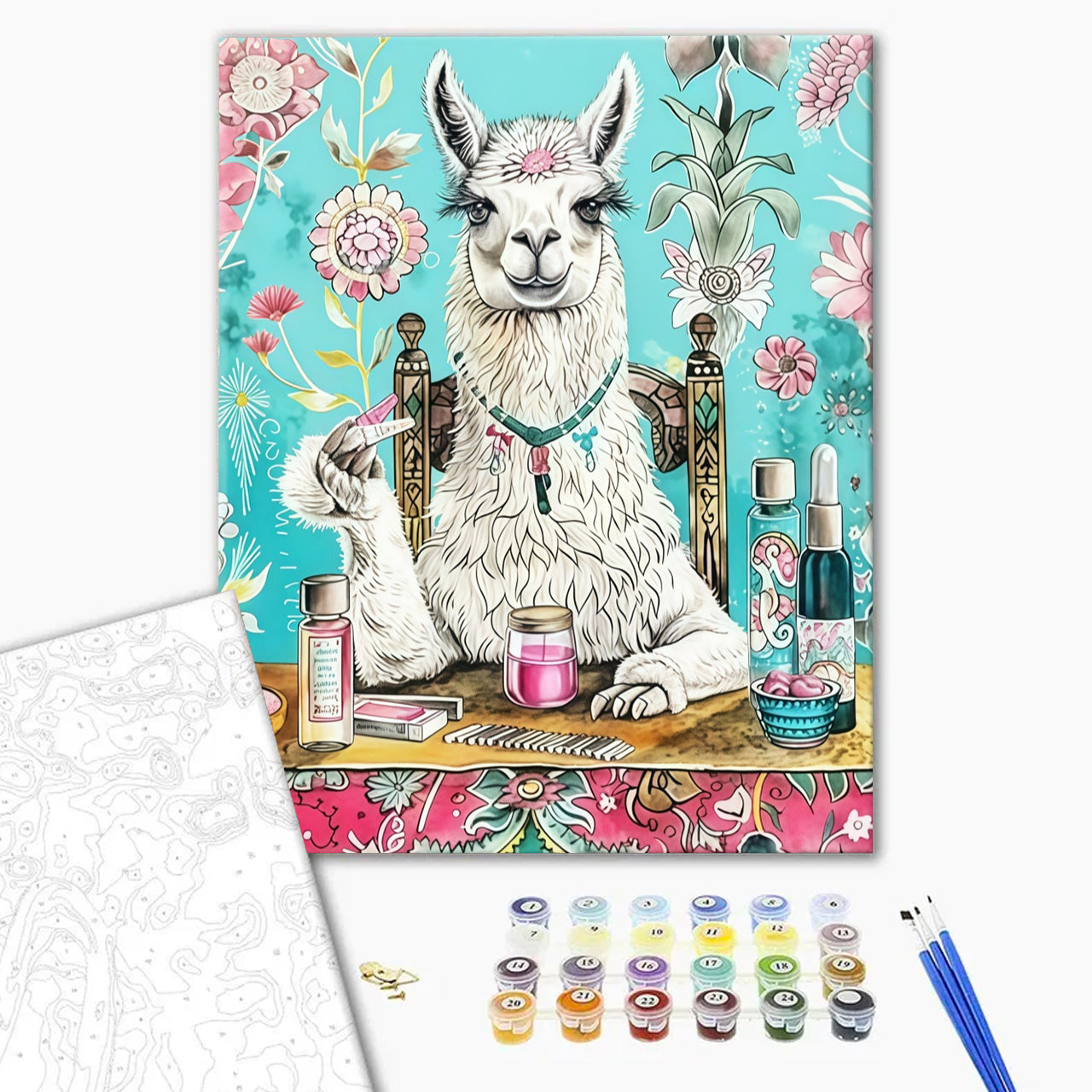 Llama Glam Time