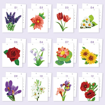 2027Flower Series-Calendar
