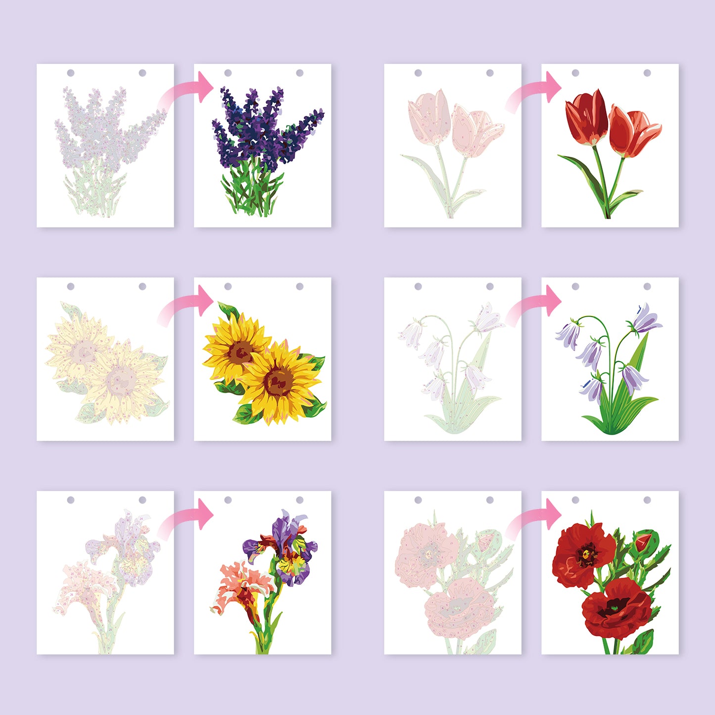 2027Flower Series-Calendar