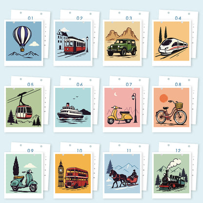 2027Retro Series - Calendar