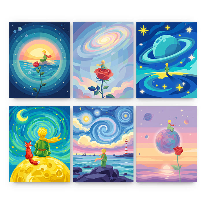 6 Mini PBN - The Little Prince’s Galaxy