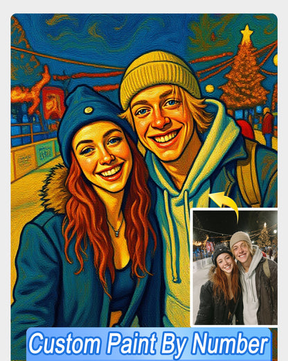 AI Picasso Style Art From Your Photo - Custom Paint by Numbers