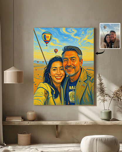 AI Monet Style Art From Your Photo - Custom Paint by Numbers