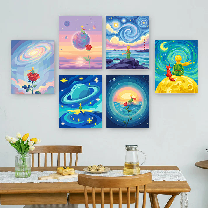 6 Mini PBN - The Little Prince’s Galaxy