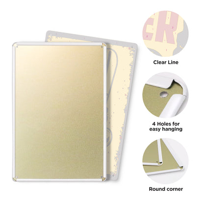 Cold Beer - Metal Tin Sign Paint