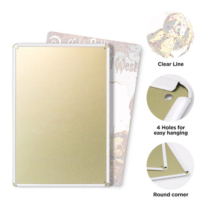 Brave Knight - Metal Tin Sign Paint