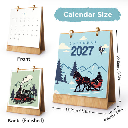 2027Retro Series - Calendar