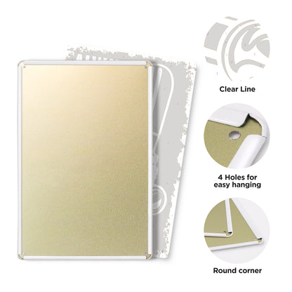 Drink Cold Beer - Metal Tin Sign Paint