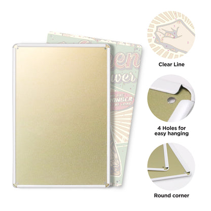 Stronger - Metal Tin Sign Paint