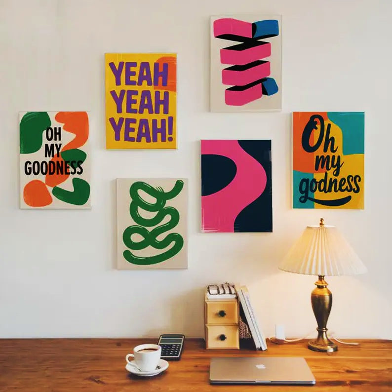 6 Mini PBN - My Goodness  Framed