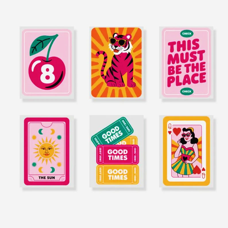 6 Mini PBN - Pink Panther Framed