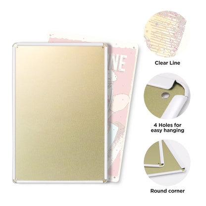 Drink Time - Metal Tin Sign Paint