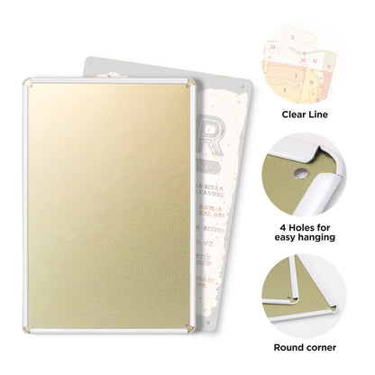 Drink Beer - Metal Tin Sign Paint