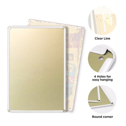 First Choice for Dinner - Metal Tin Sign Paint