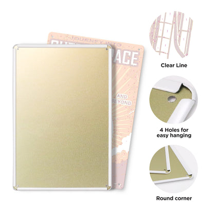 Outer Space - Metal Tin Sign Paint